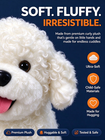 Walking & Talking Electronic Plush Dog for Toddlers