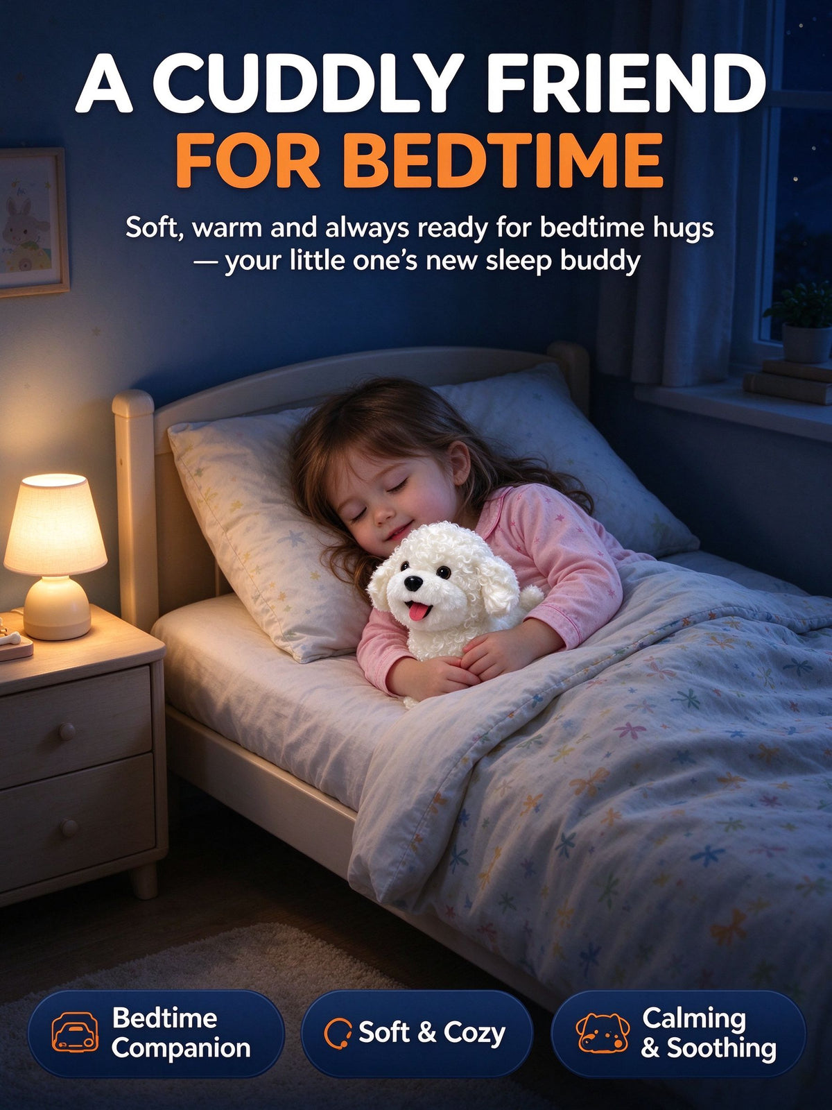 Walking & Talking Electronic Plush Dog for Toddlers
