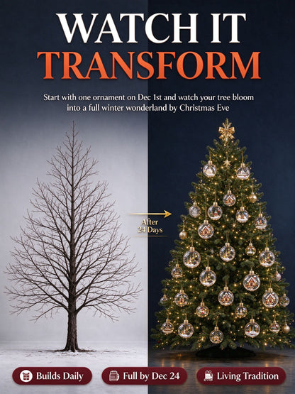 Christmas Advent Calendar 2026 — 24 Days of Vintage Ornaments