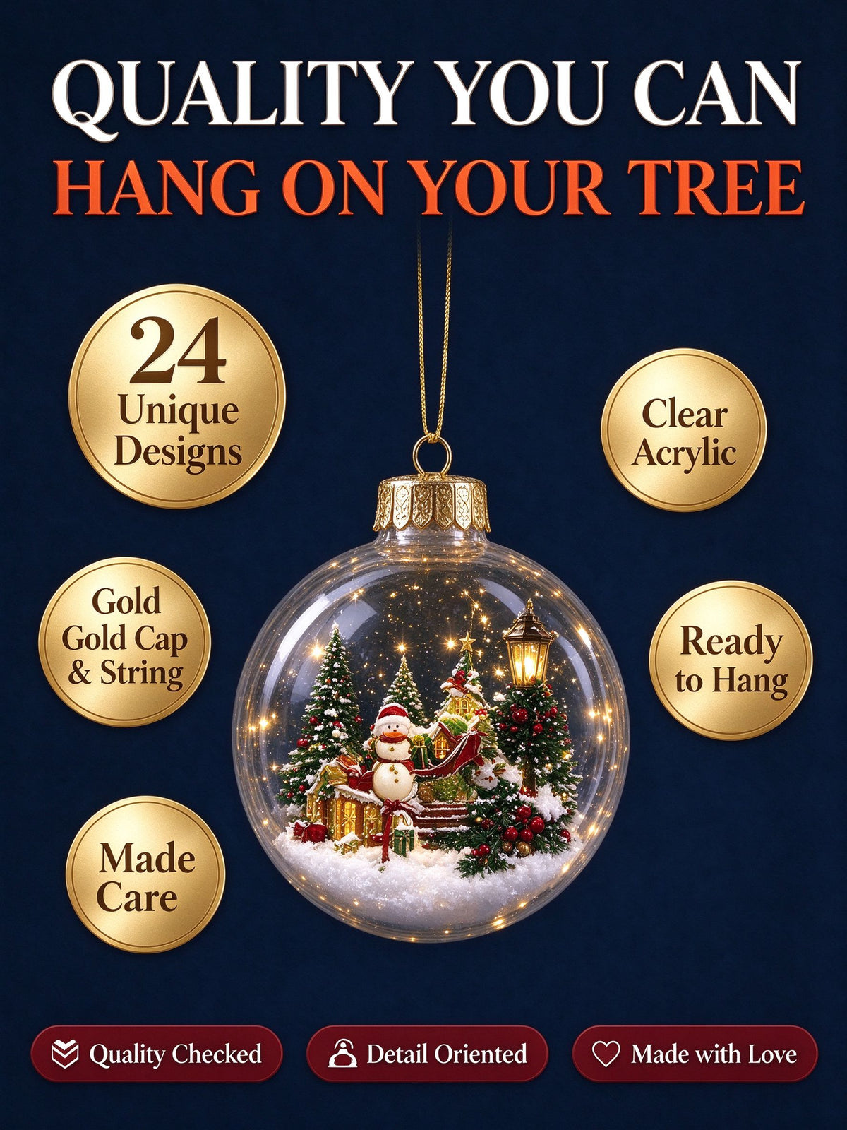 Christmas Advent Calendar 2026 — 24 Days of Vintage Ornaments