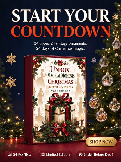 Christmas Advent Calendar 2026 — 24 Days of Vintage Ornaments