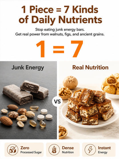 【Only 21 days of sales per year】 Premium California Fig, Walnut & Sesame Superfood Bites