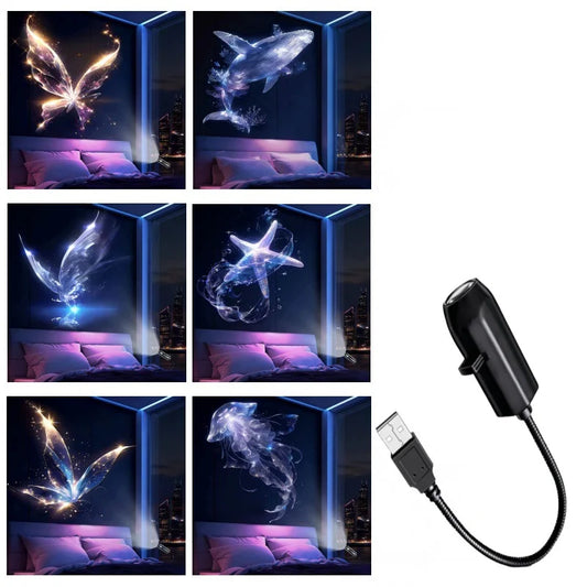 Ocean and Starry Sky Projection Lamp