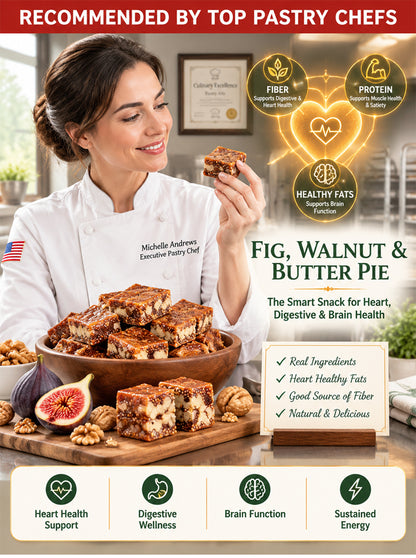 【Only 21 days of sales per year】 Premium California Fig, Walnut & Sesame Superfood Bites