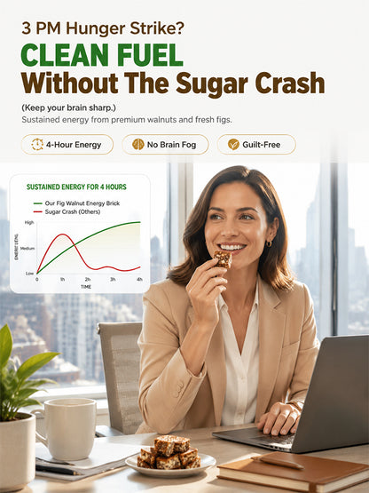 【Only 21 days of sales per year】 Premium California Fig, Walnut & Sesame Superfood Bites