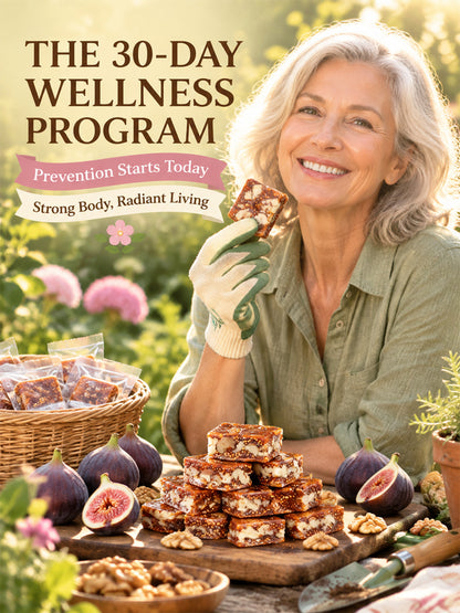 【Only 21 days of sales per year】 Premium California Fig, Walnut & Sesame Superfood Bites