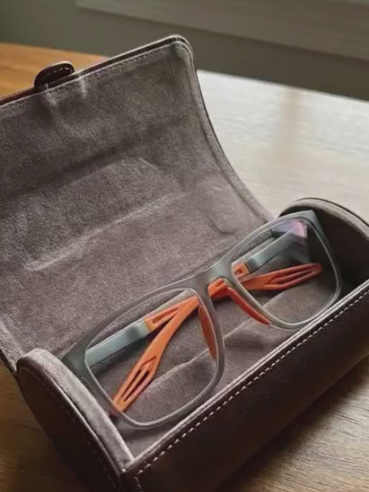 Photochromic Progressive Multifocal Reading Glasses – Ultra-Light 8.5g Titanium, 95% Blue Light Blocking, UV400